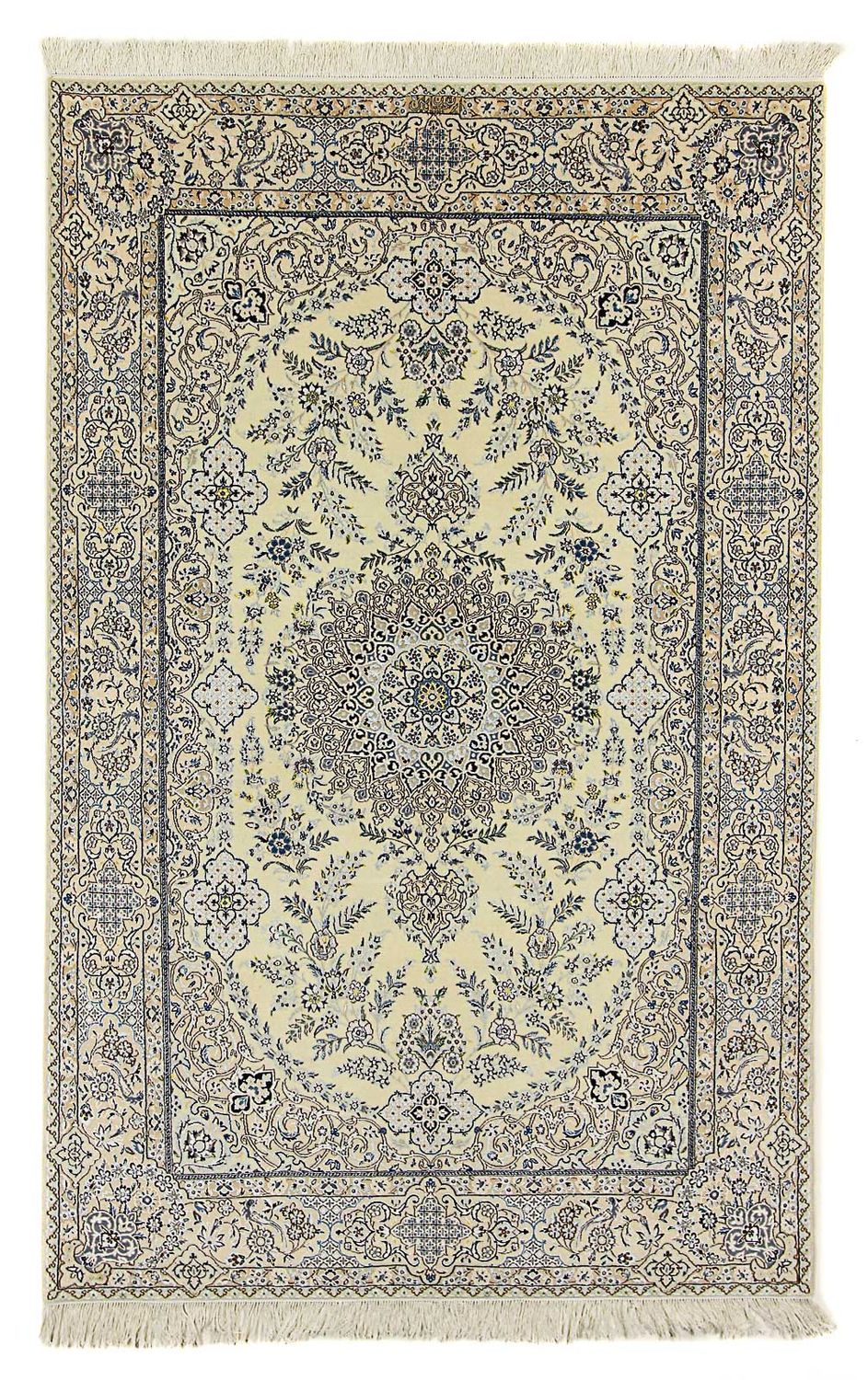 Tapis persan - Nain - Premium - 247 x 154 cm - beige