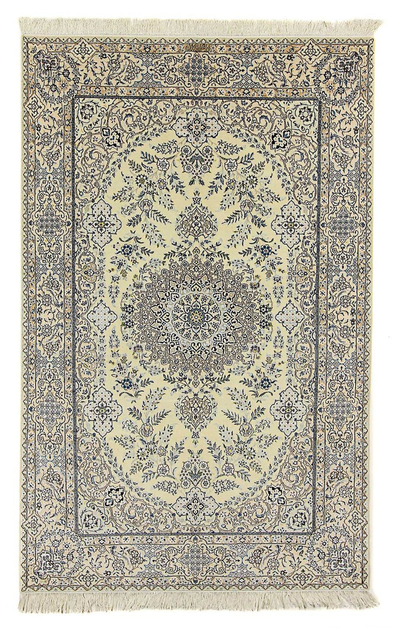 Tapis persan - Nain - Premium - 247 x 154 cm - beige
