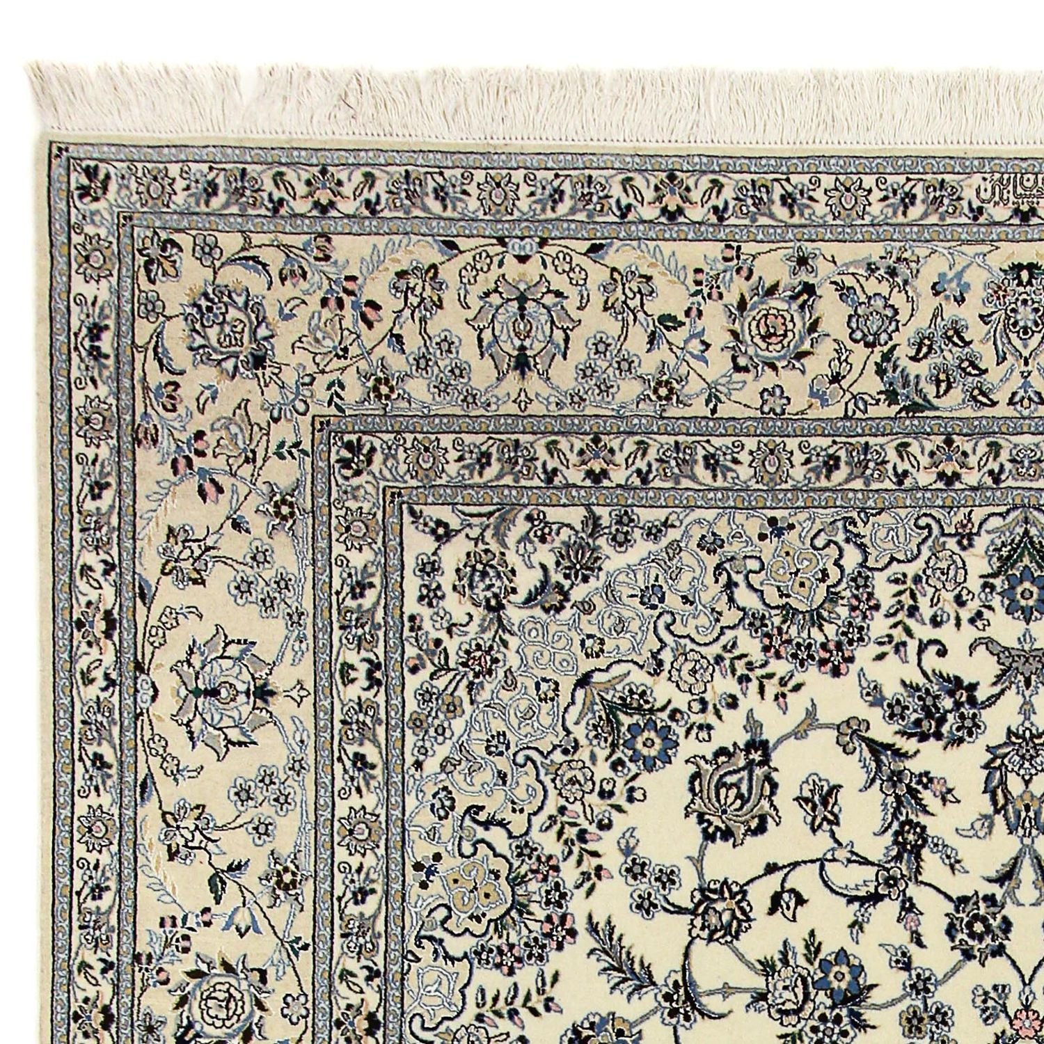 Tapis persan - Nain - Premium - 307 x 205 cm - beige