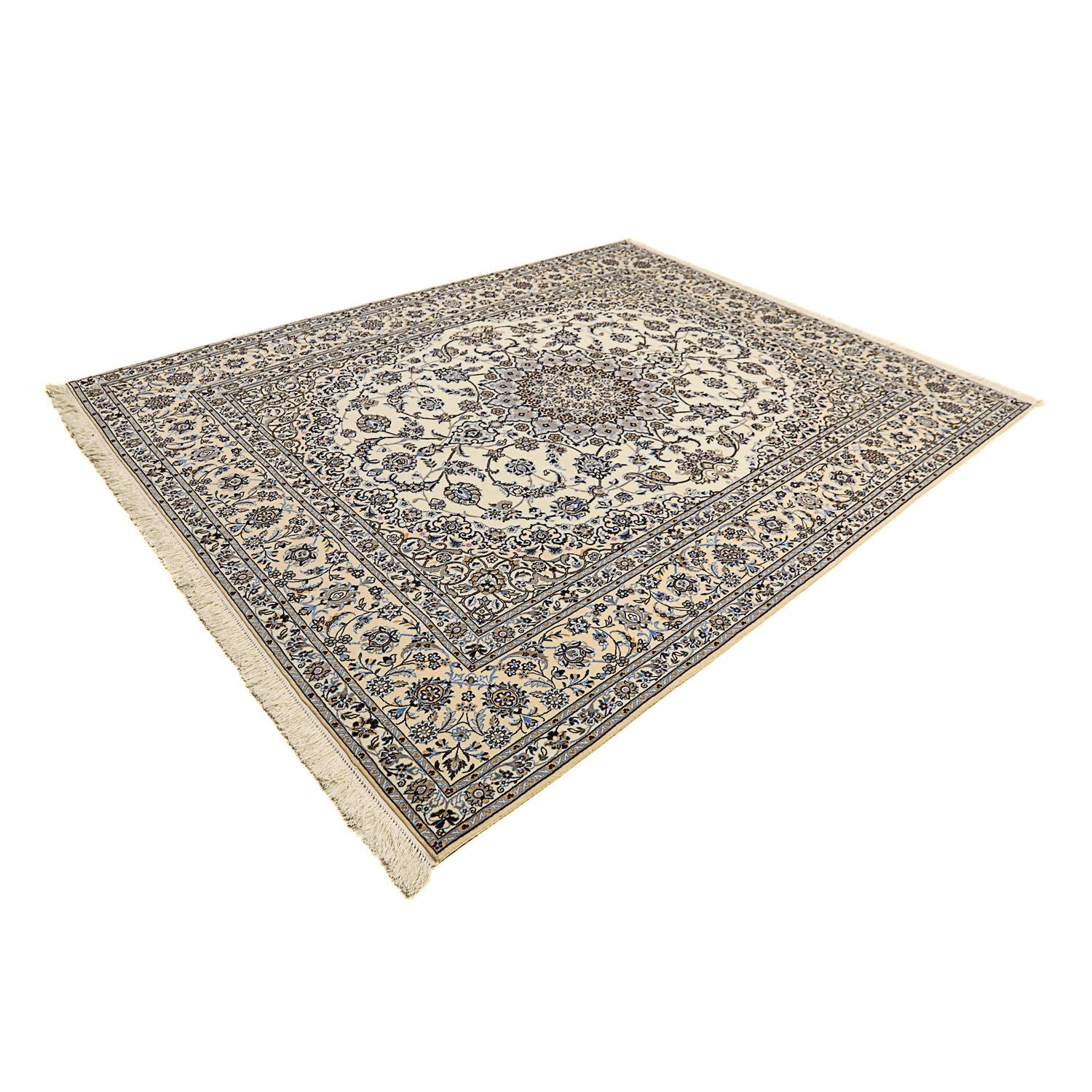 Tapis persan - Nain - Premium - 268 x 208 cm - beige