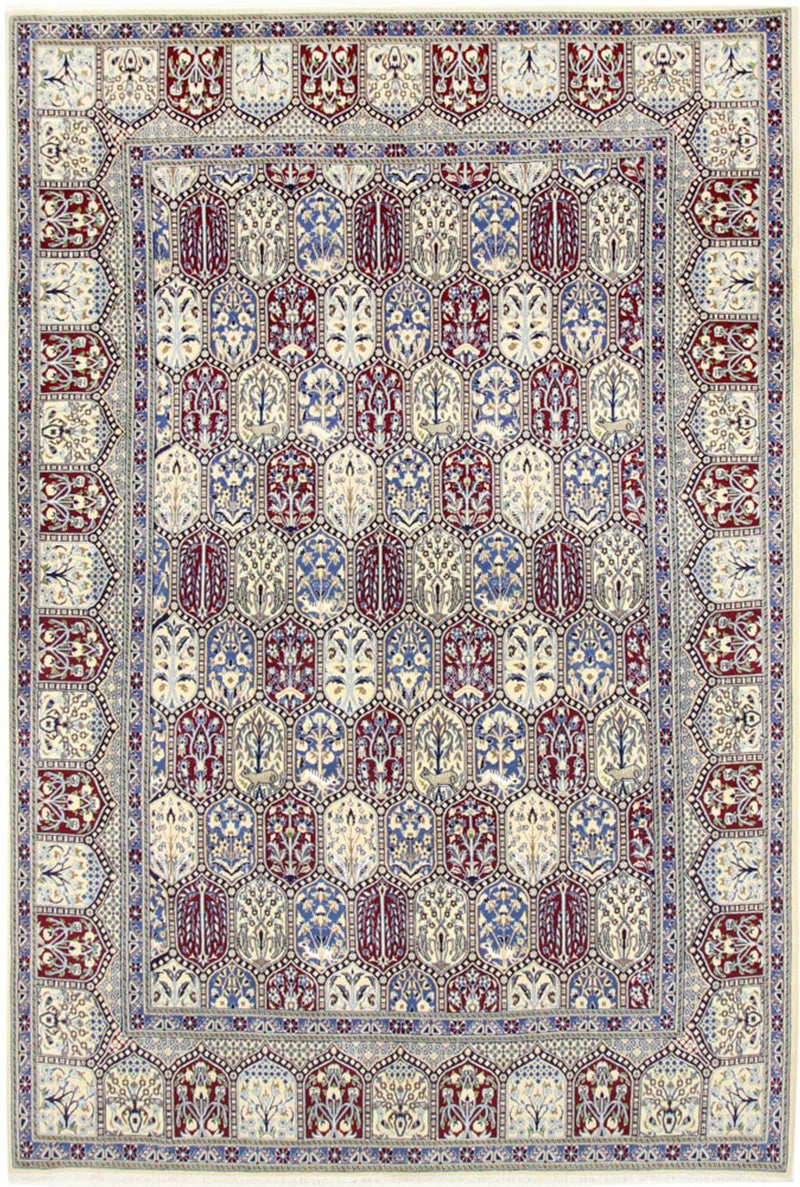 Tapis persan - Nain - Royal - 303 x 206 cm - multicolore