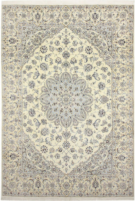 Tapis persan - Nain - Royal - 360 x 245 cm - crème