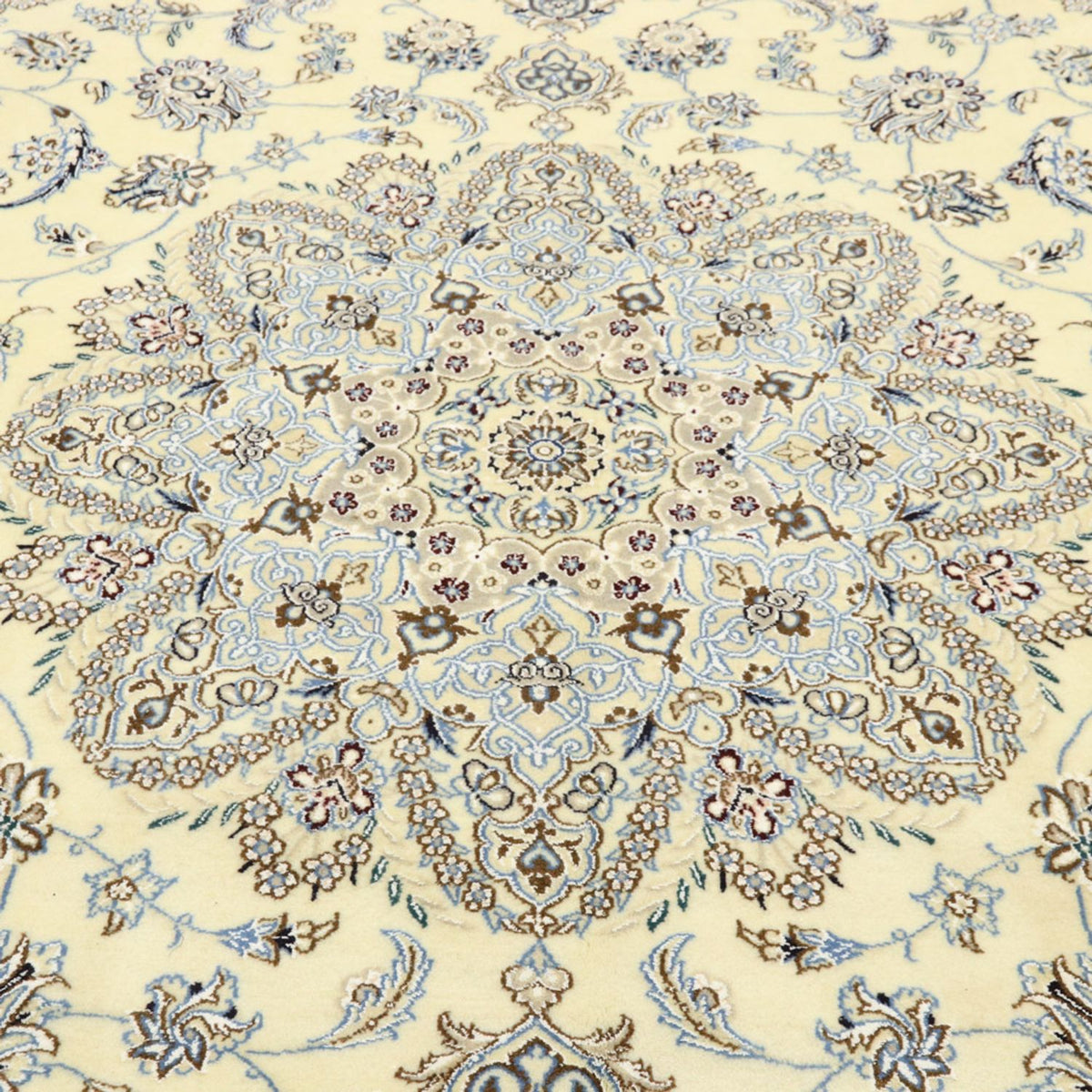 Tapis persan - Nain - Royal - 360 x 245 cm - crème
