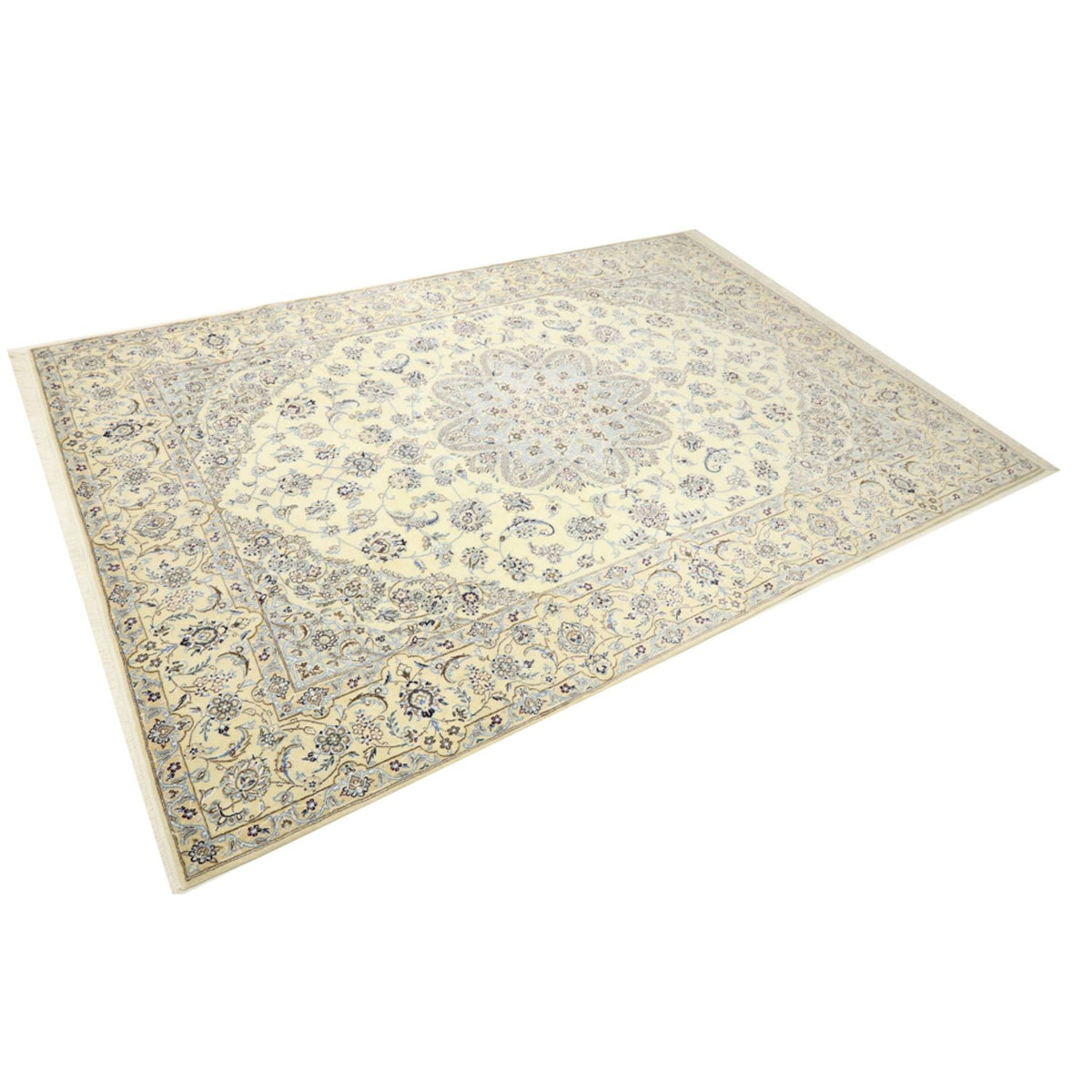 Tapis persan - Nain - Royal - 360 x 245 cm - crème