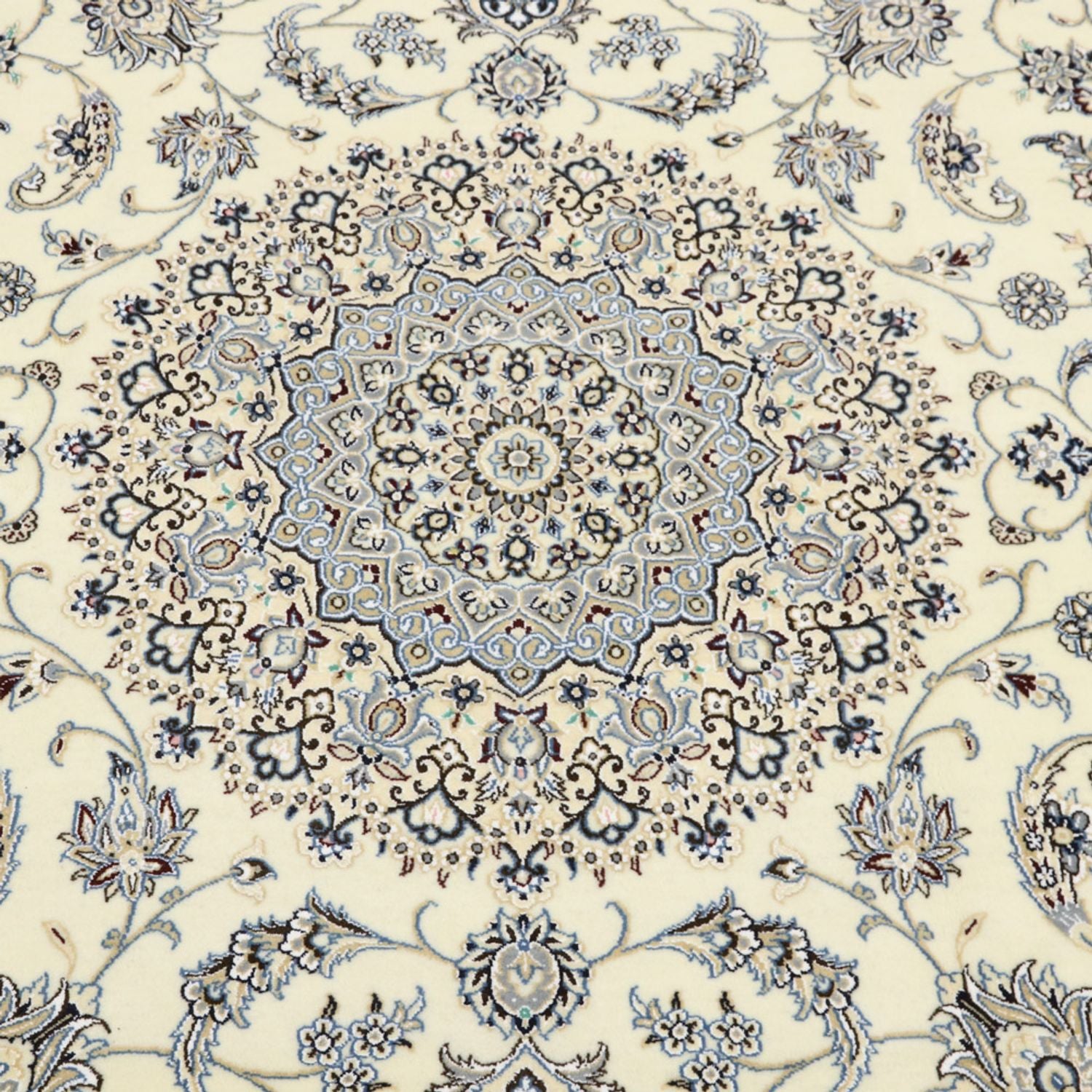 Tapis persan - Nain - Royal - 356 x 250 cm - crème