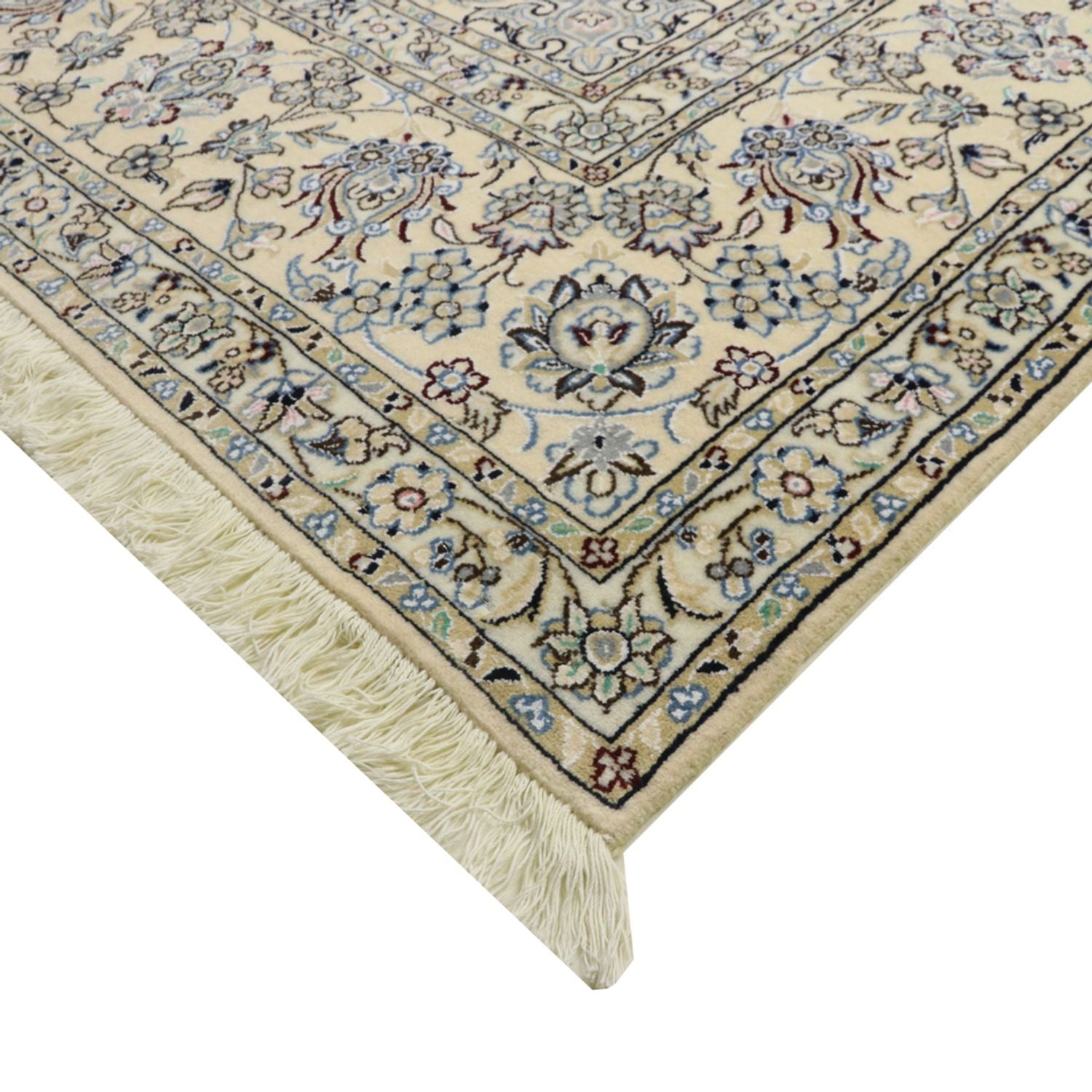Tapis persan - Nain - Royal - 356 x 250 cm - crème