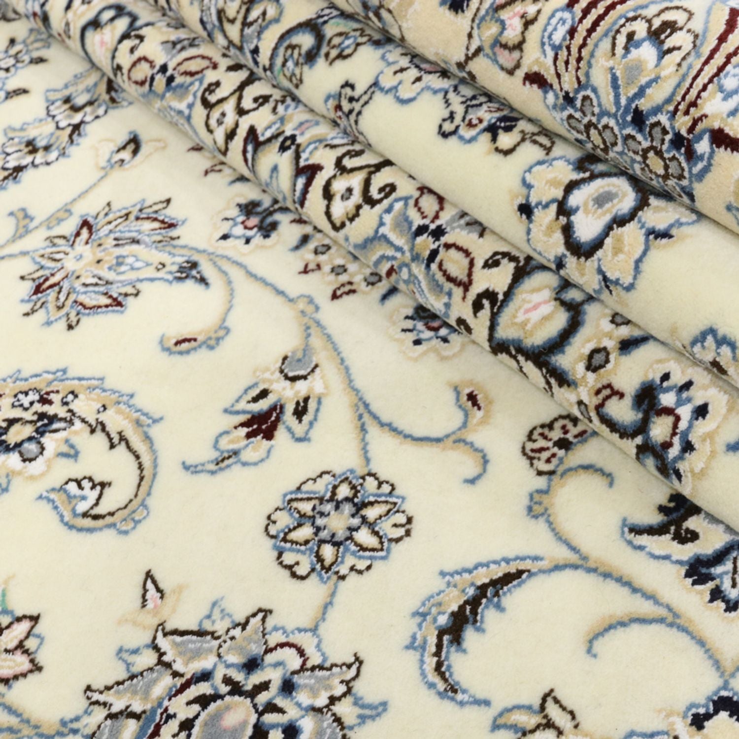 Tapis persan - Nain - Royal - 356 x 250 cm - crème