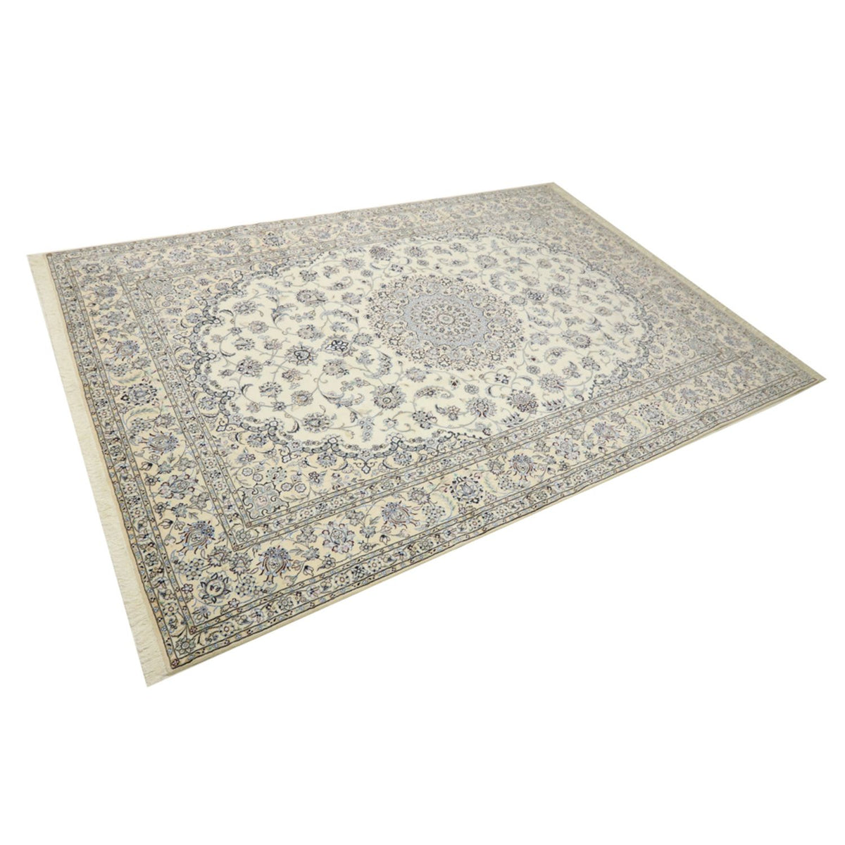 Tapis persan - Nain - Royal - 356 x 250 cm - crème