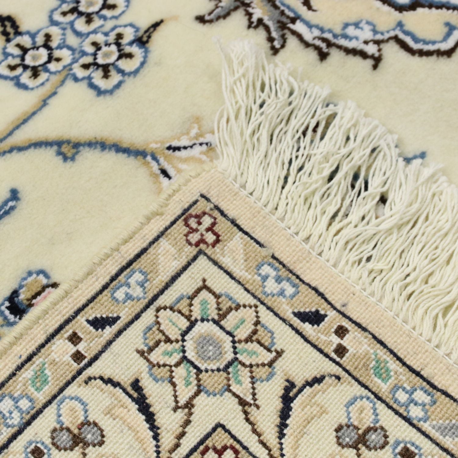 Tapis persan - Nain - Royal - 356 x 250 cm - crème