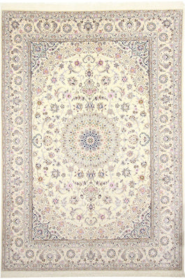 Tapis persan - Nain - Royal - 365 x 250 cm - crème
