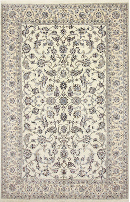 Tapis persan - Nain - Royal - 308 x 204 cm - crème
