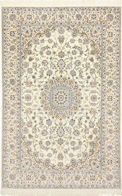 Tapis persan - Nain - Royal - 305 x 205 cm - crème