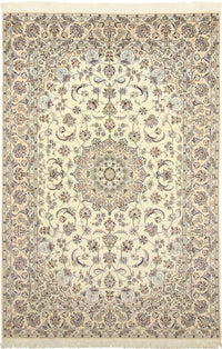 Tapis persan - Nain - Royal - 302 x 205 cm - crème