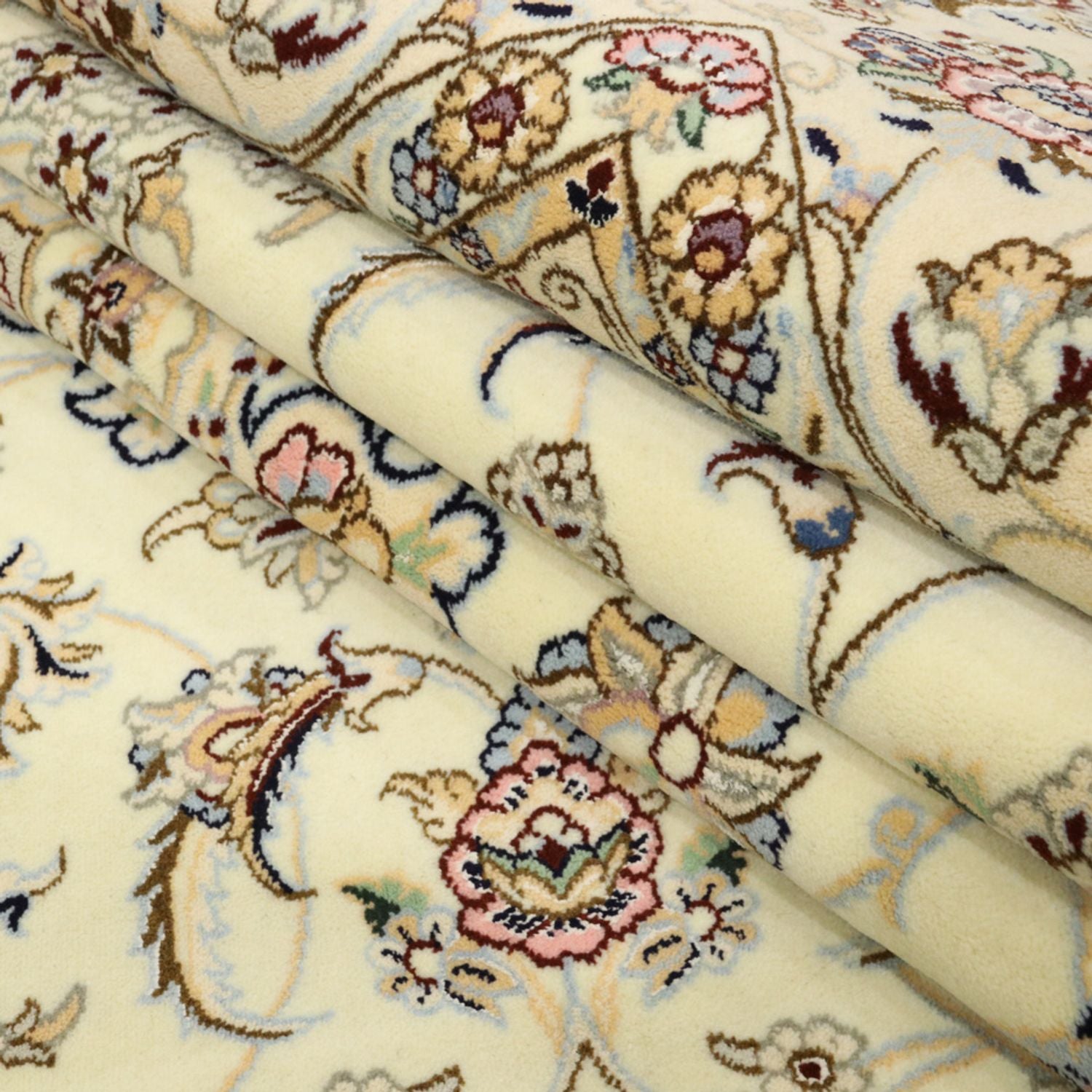 Tapis persan - Nain - Royal - 307 x 208 cm - crème