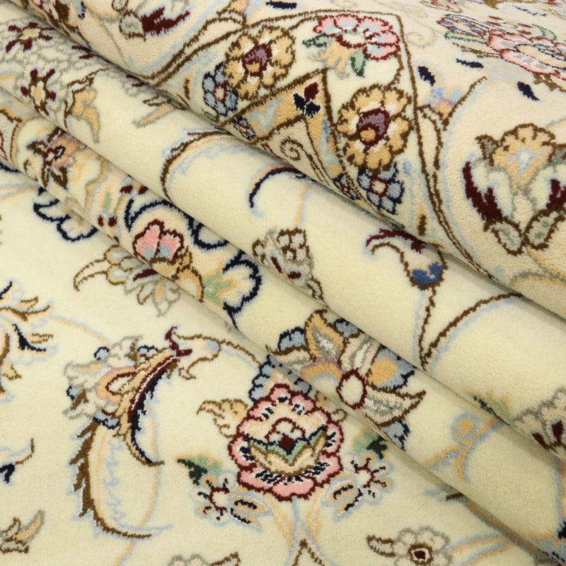 Tapis persan - Nain - Royal - 307 x 208 cm - crème