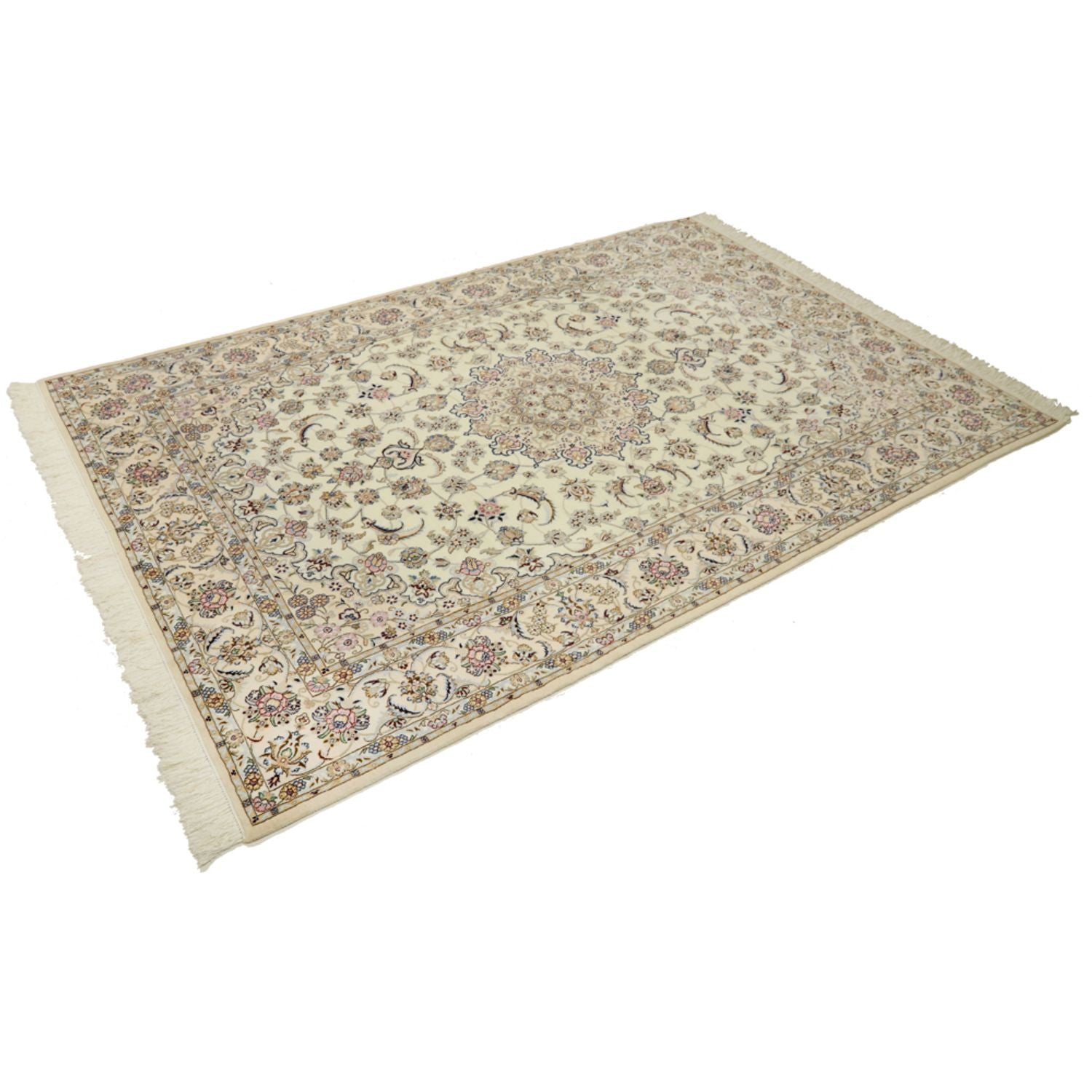 Tapis persan - Nain - Royal - 307 x 208 cm - crème