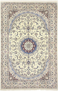 Tapis persan - Nain - Royal - 315 x 205 cm - beige