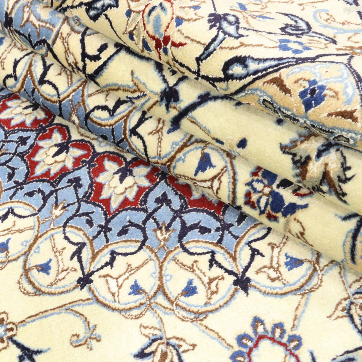 Tapis persan - Nain - Royal - 315 x 205 cm - beige