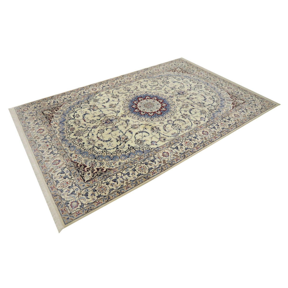 Tapis persan - Nain - Royal - 315 x 205 cm - beige