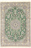 Tapis persan - Nain - Royal - 198 x 130 cm - vert
