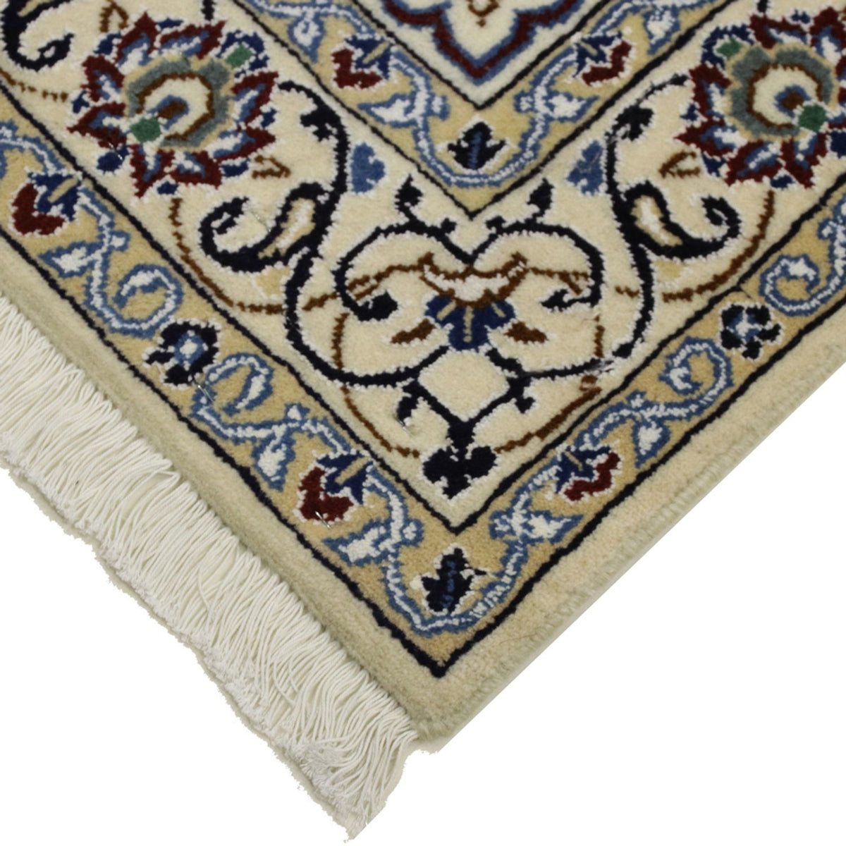 Tapis persan - Nain - Royal - 180 x 118 cm - crème