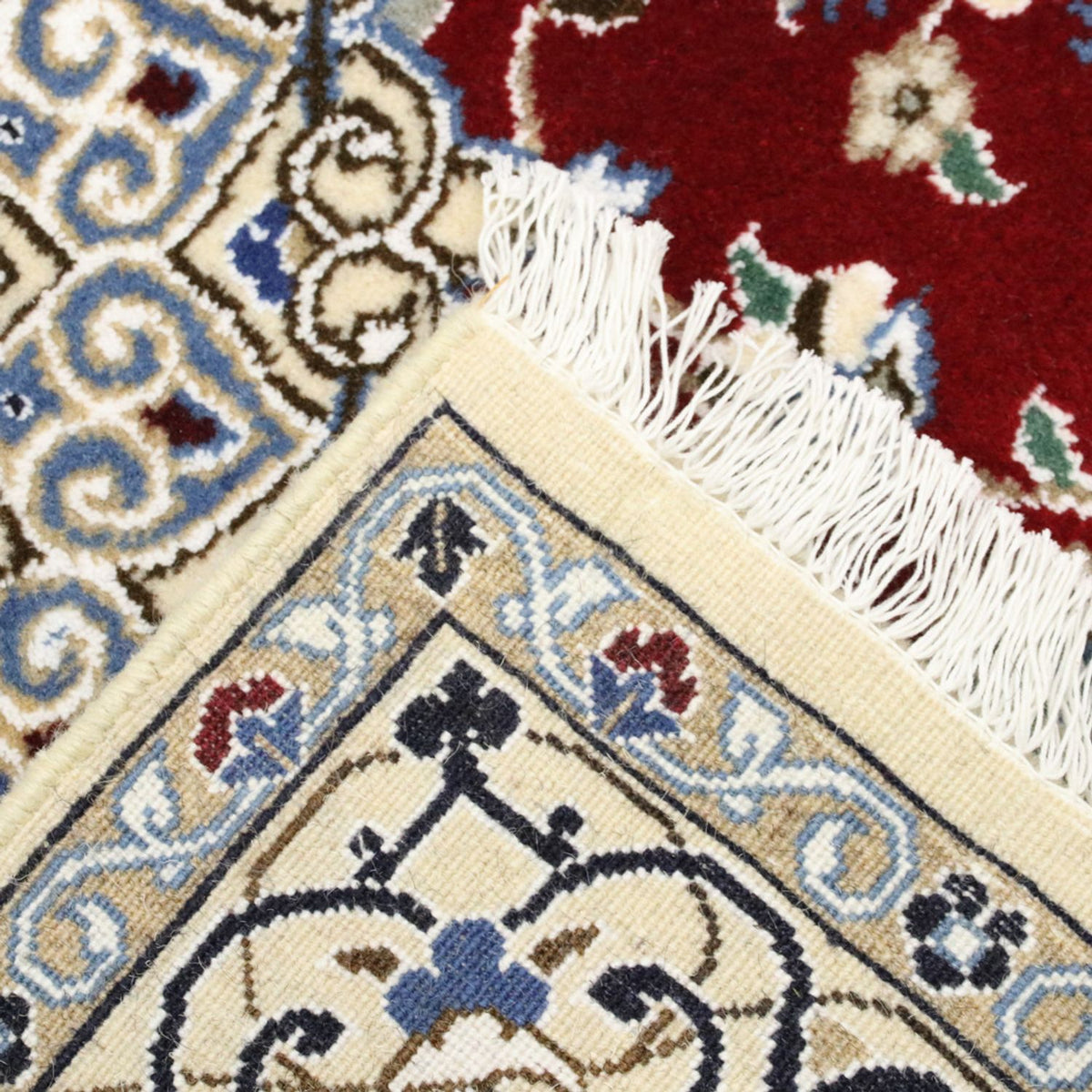 Tapis persan - Nain - Royal - 178 x 115 cm - rouge