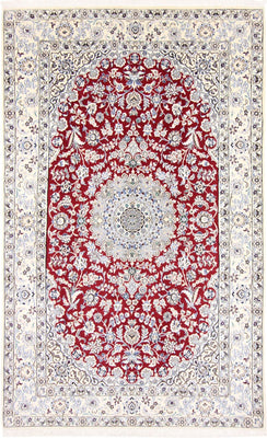 Tapis persan - Nain - Royal - 248 x 148 cm - rouge