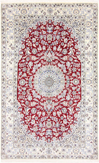 Tapis persan - Nain - Royal - 248 x 148 cm - rouge