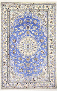 Tapis persan - Nain - Royal - 248 x 158 cm - bleu
