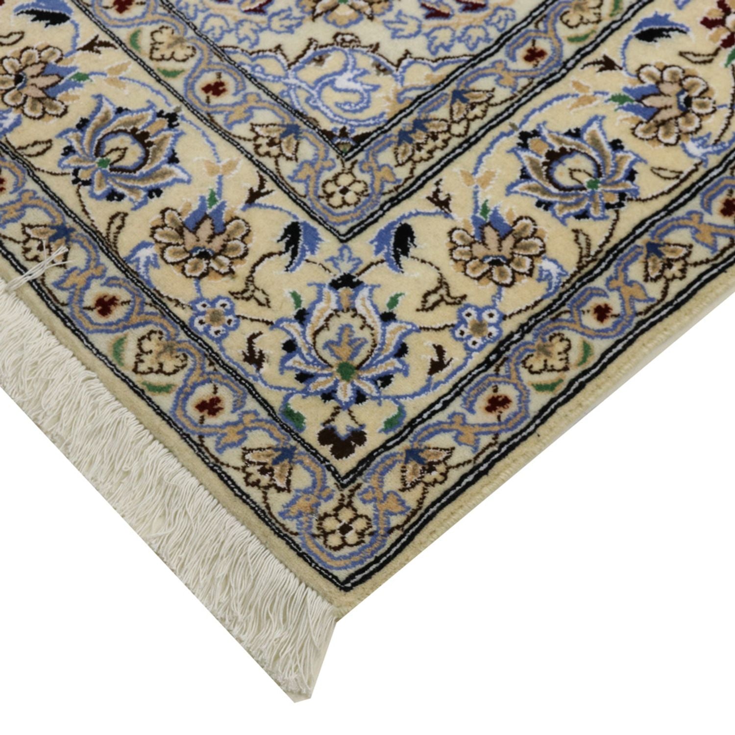 Tapis persan - Nain - Royal - 248 x 158 cm - bleu