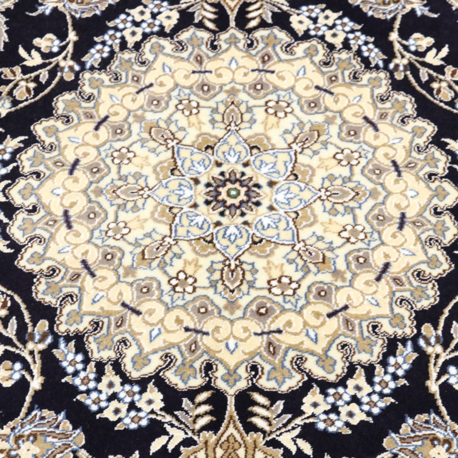 Tapis persan - Nain - Royal - 233 x 155 cm - rouge vin