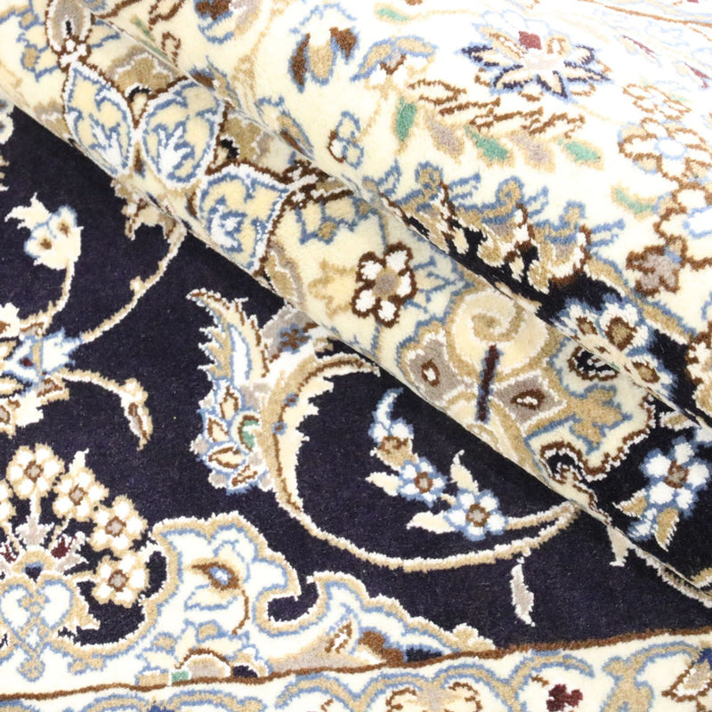 Tapis persan - Nain - Royal - 233 x 155 cm - rouge vin