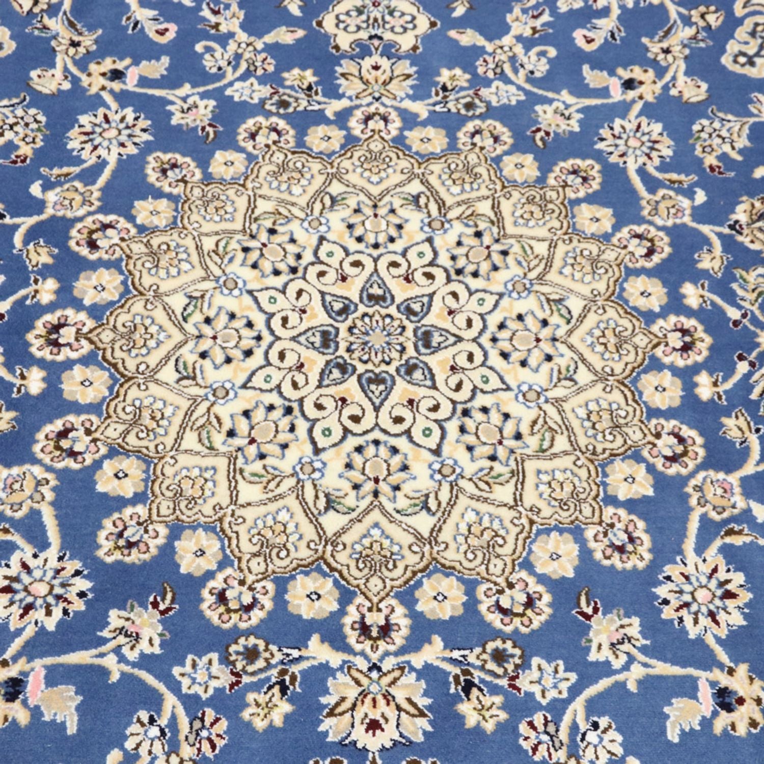 Tapis persan - Nain - Royal - 250 x 200 cm - bleu