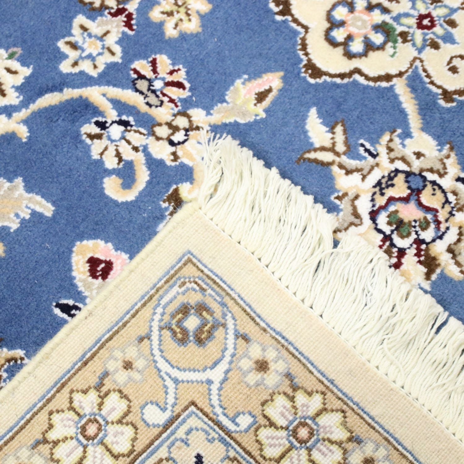 Tapis persan - Nain - Royal - 250 x 200 cm - bleu