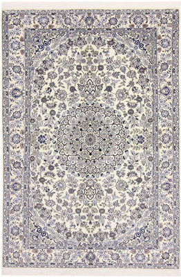 Tapis persan - Nain - Royal - 205 x 141 cm - beige