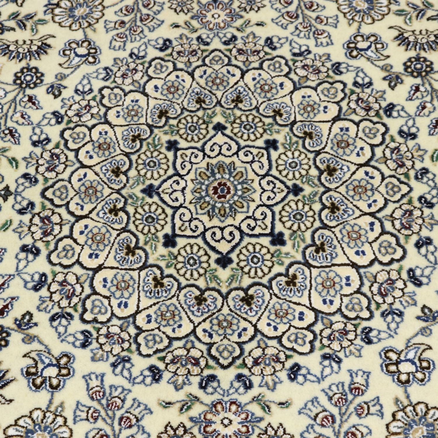Tapis persan - Nain - Royal - 205 x 141 cm - beige