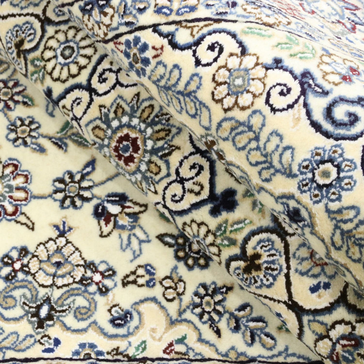 Tapis persan - Nain - Royal - 205 x 141 cm - beige