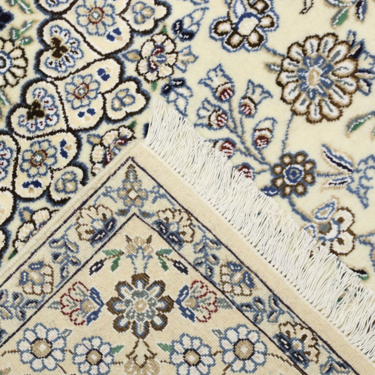 Tapis persan - Nain - Royal - 205 x 141 cm - beige