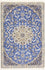 Tapis persan - Nain - Royal - 136 x 90 cm - bleu