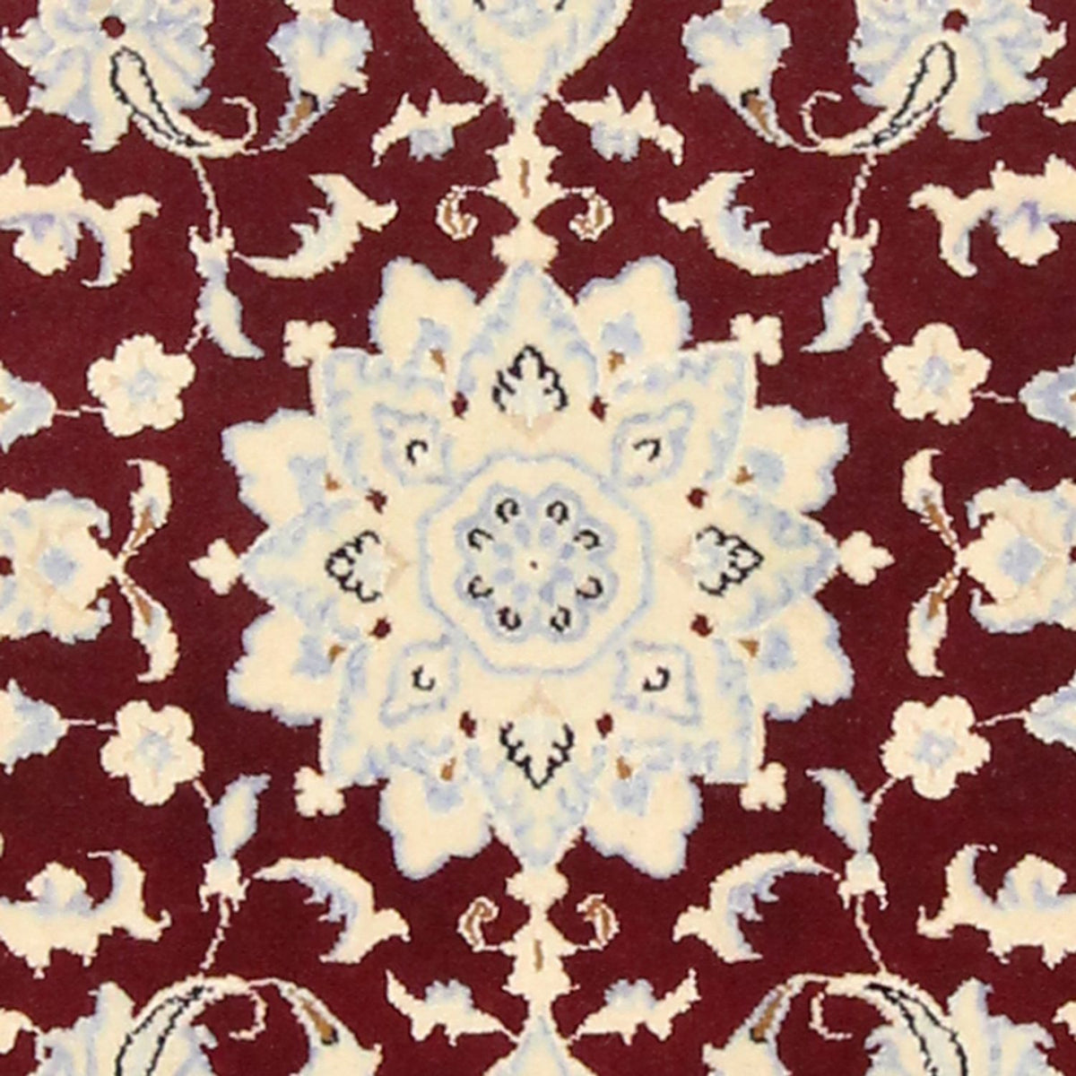 Tapis persan - Nain - Royal - 90 x 60 cm - rouge