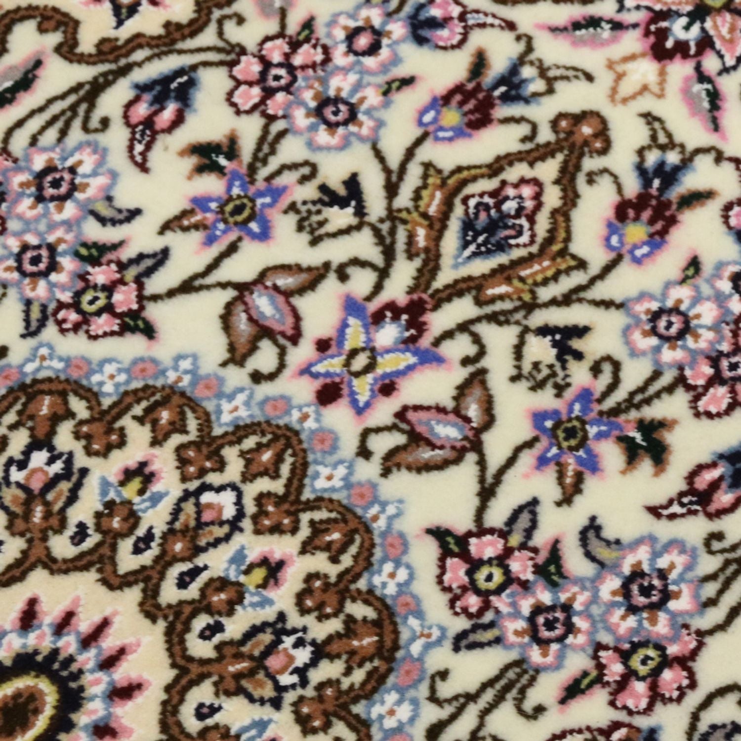 Tapis persan - Nain - Royal - 90 x 60 cm - beige