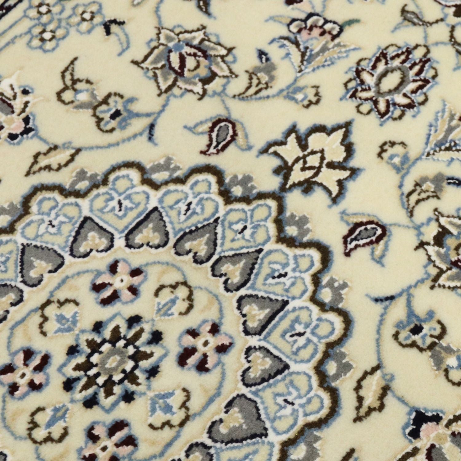 Tapis persan - Nain - Royal - 97 x 70 cm - beige
