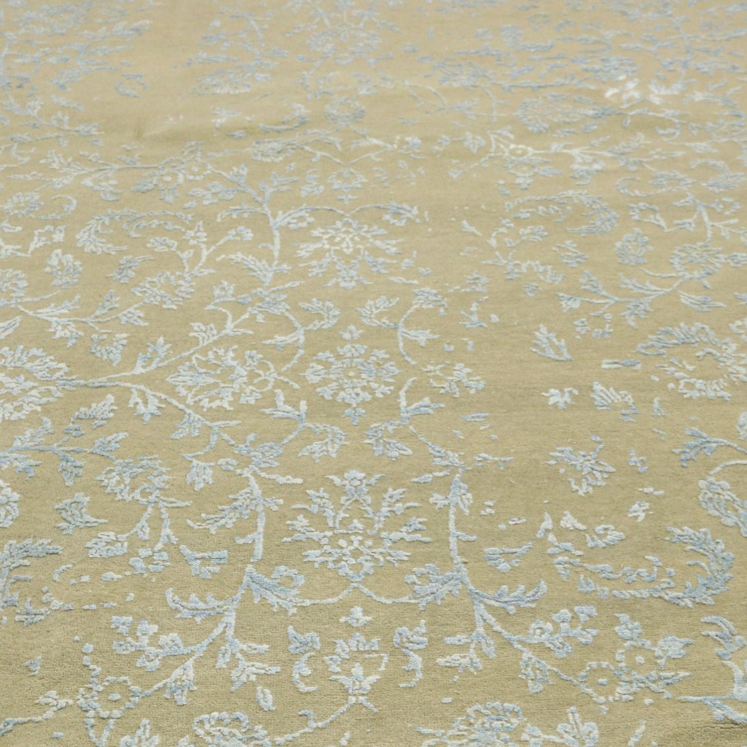 Tapis design - 357 x 248 cm - argent