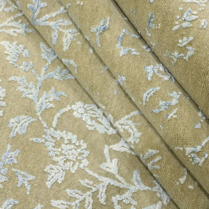 Tapis design - 357 x 248 cm - argent