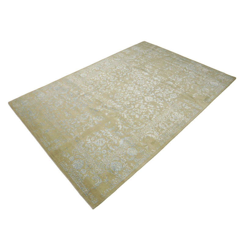 Tapis design - 357 x 248 cm - argent