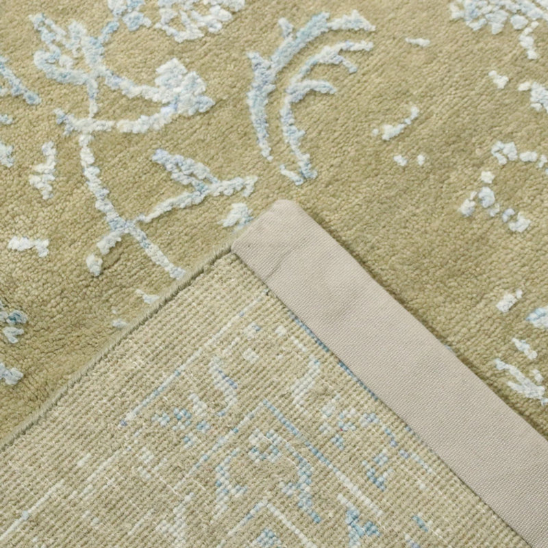 Tapis design - 357 x 248 cm - argent
