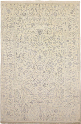Tapis design - 293 x 199 cm - crème