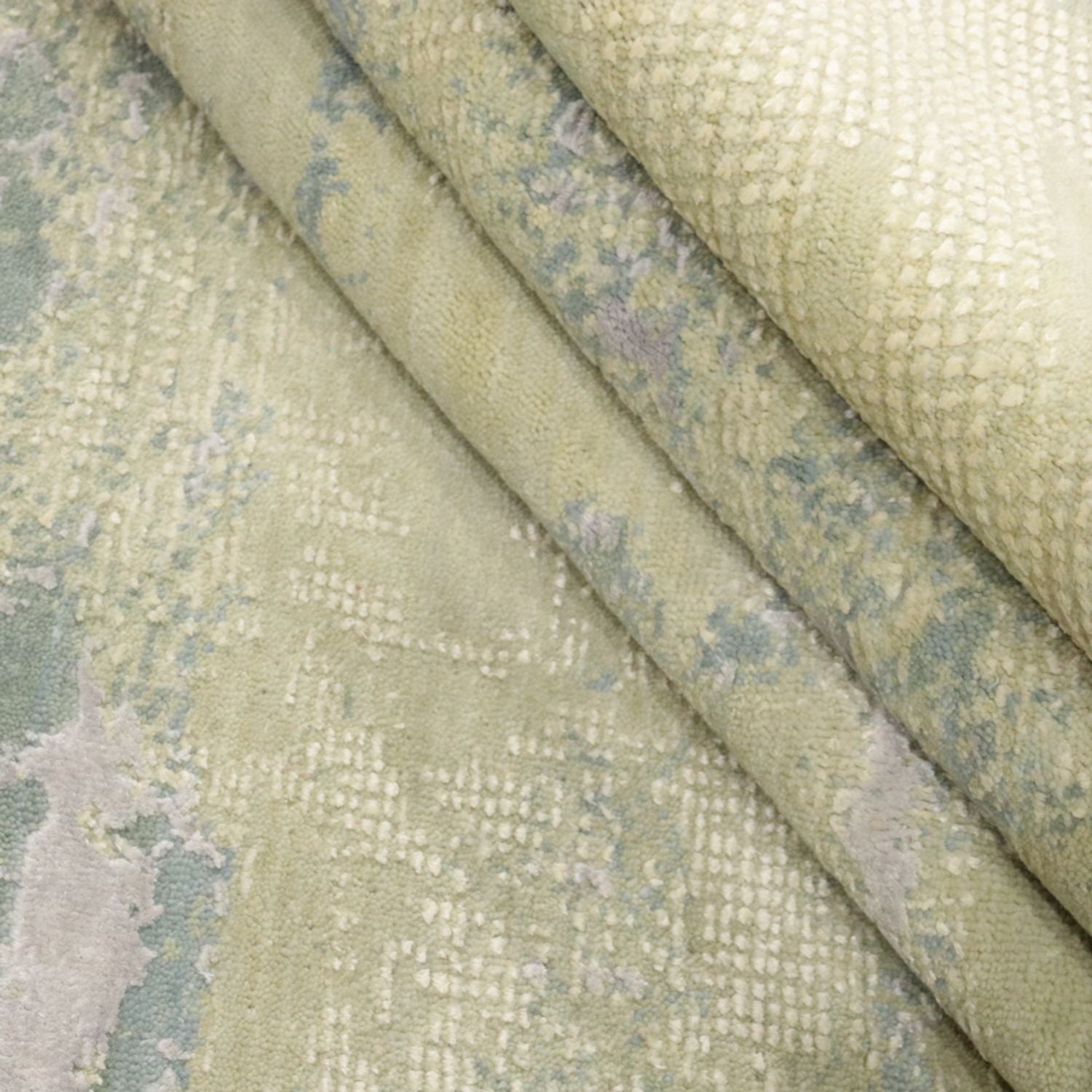 Tapis design - 308 x 245 cm - argent