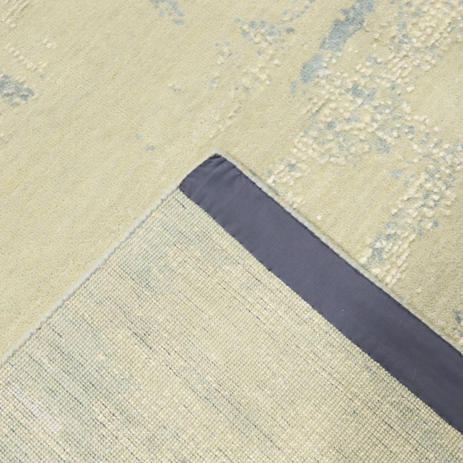 Tapis design - 308 x 245 cm - argent
