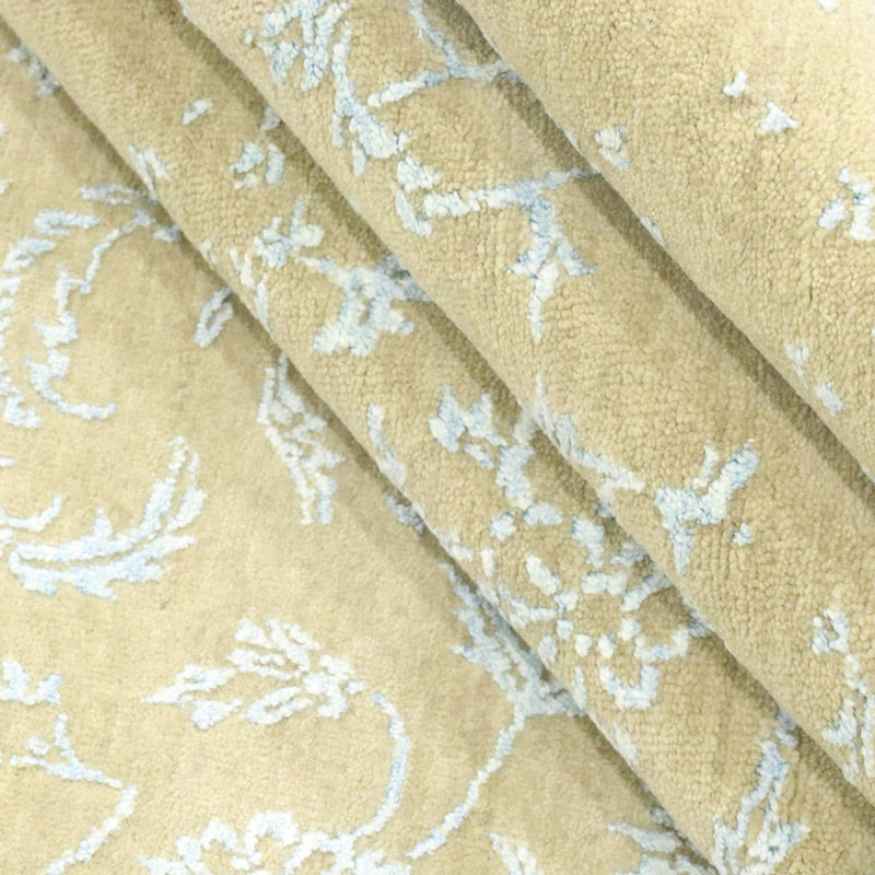 Tapis design - 306 x 243 cm - bleu clair